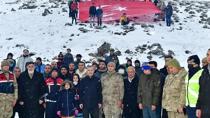 '107'nci Yılında Yeşilyurt'tan Bürücek Yaylasına 5.Sarıkamış Şehitlerimizi Anma Bisiklet Turu' Düzenlendi