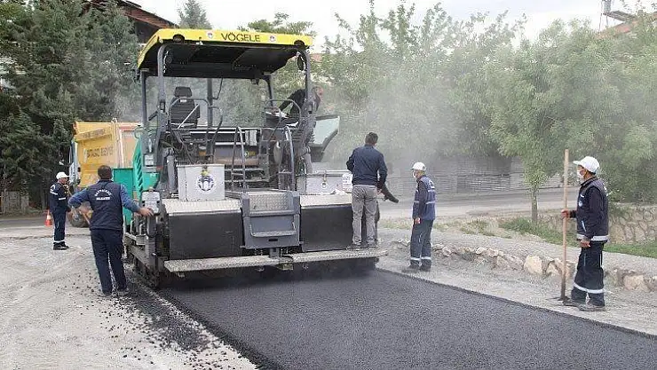 135 Bin Ton Sıcak Asfalt Üretildi