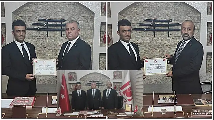 15 Temmuz Milli İrade Ocakları Malatya İl Başkanlığına atama