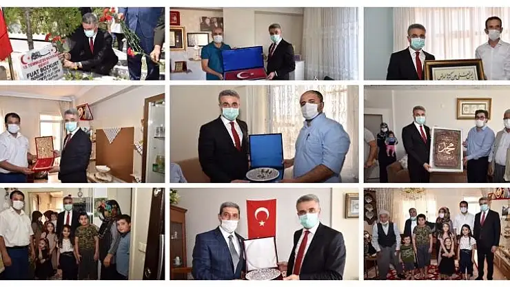 15 Temmuz Şehidi Kabri Başında Anıldı ve Tüm Şehitlerimize Camilerde Mevlit Okutuldu