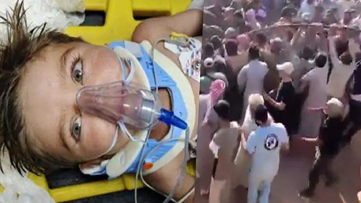 18 saat süren çalışmayla kuyudan kurtarılan çocuk, tedavi için Şanlıurfa'ya getirildi