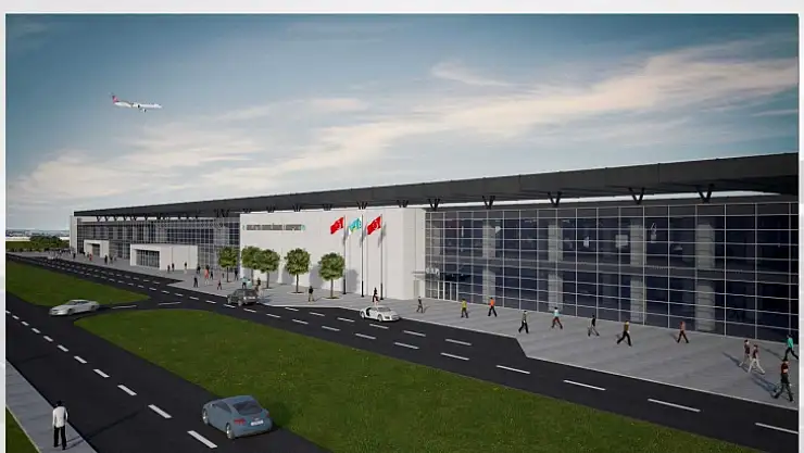 2,5 milyon yolcu kapasiteli terminal binası ihalesi sonuçlandı