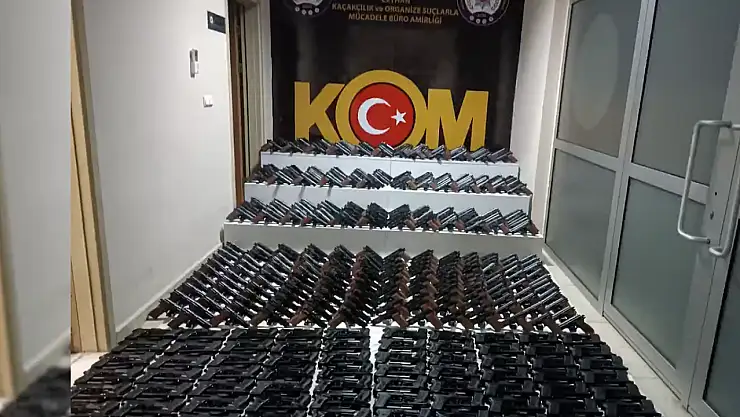 41 ilde silah kaçakçılığı operasyonu: 135 şüpheli yakalandı