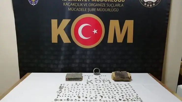 413 adet tarihi eser ele geçirildi