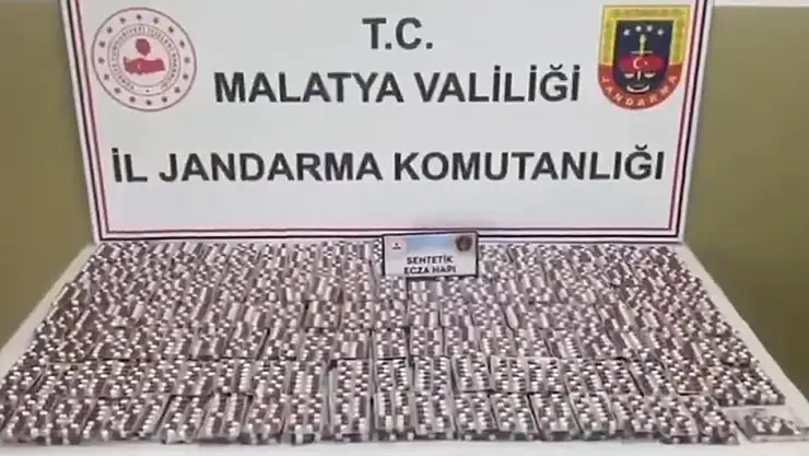 5 Bin 419 Sentetik Hap Ele Geçirildi