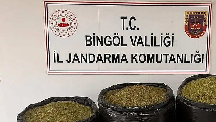 53 kilo 500 gram esrar ele geçirildi