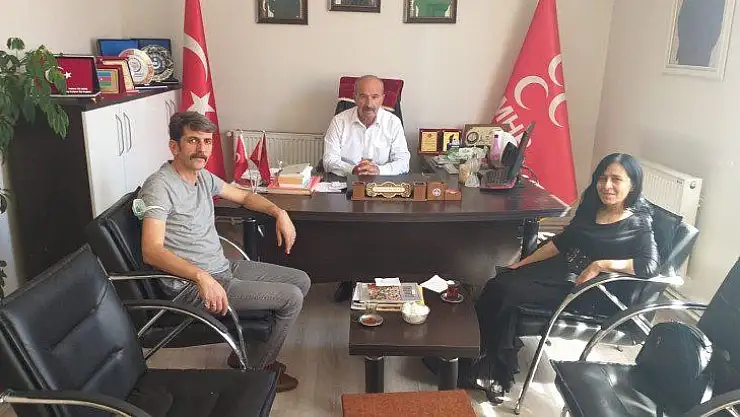 ABYB'den MHP Yeşilyurt İlçe Başkanlığına Nezaket Ziyareti