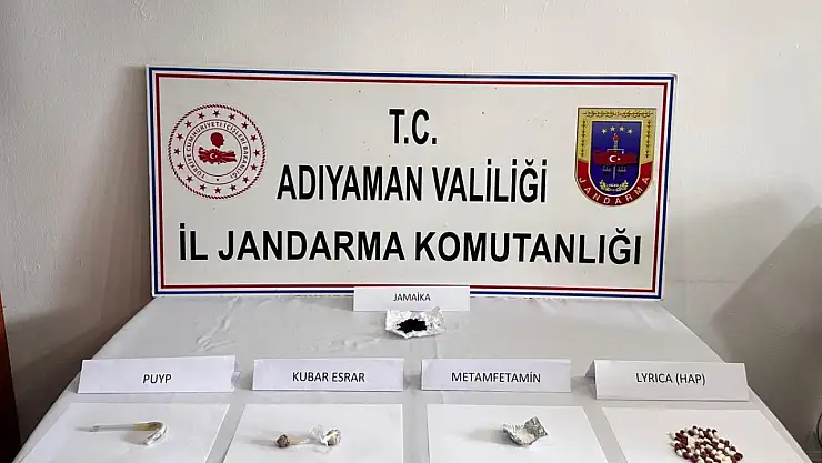 Adıyaman'da uyuşturucu operasyonuna 5 gözaltı