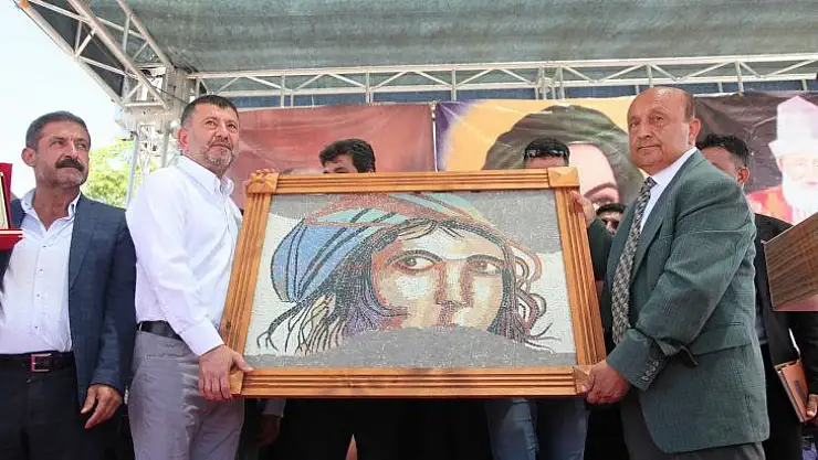 Ağbaba, Dede Aziz'i anma törenine katıldı