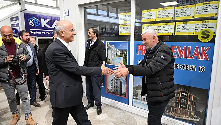 AK Parti Malatya Büyükşehir Başkan Adayı Sami Er'den Esnaf Ziyaretleri