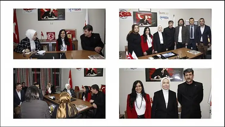 AK Parti Malatya Milletvekili Öznur Çalık'tan ABYB'ye  ziyaret