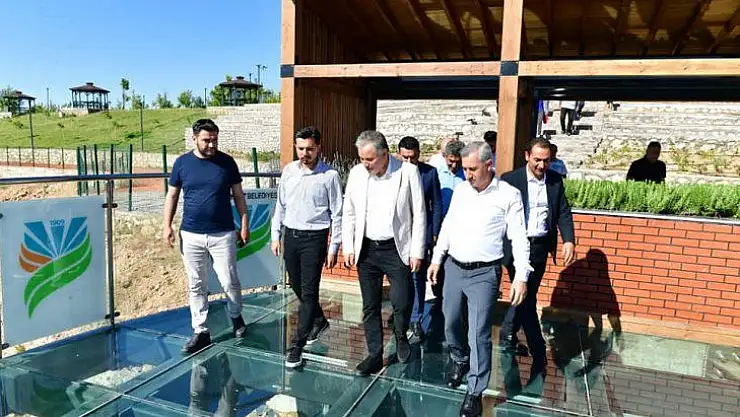 Ak Parti Milletvekili Ahmet Çakır, Beylerderesi Şehir Parkını İnceledi