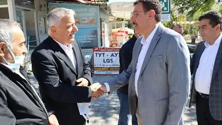 AK Partili Tüfenkci, Darende'de vatandaşlarla bir araya geldi