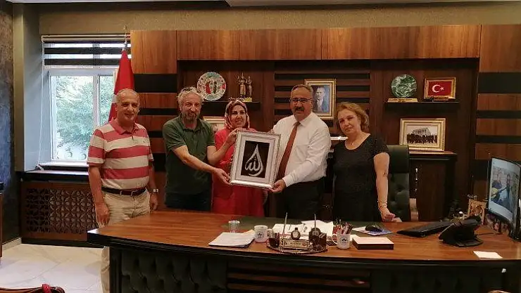 AKA'Der Ağın Belediye Başkanını Ziyaret Etti