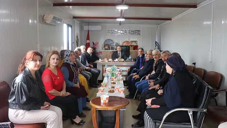 AKÇADAĞDER' den Anlamlı Bayramlaşma Töreni