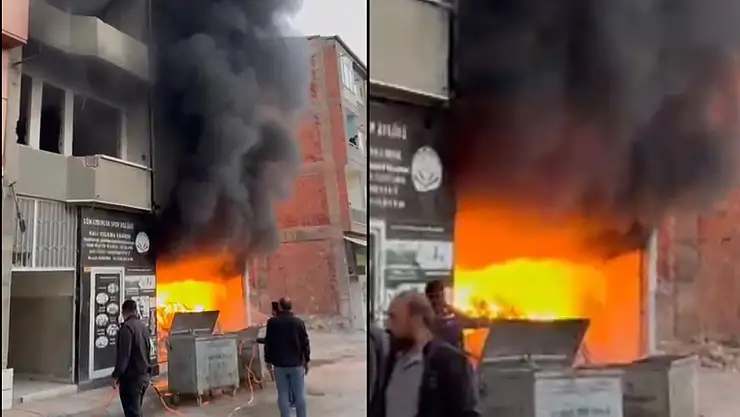 Alevler Rezerv Alanına Yaklaştı! Niyazi Mahallesi'nde Korkutan Yangın