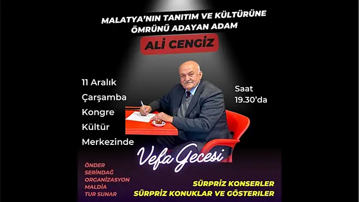 Ali Cengiz 10 Aralık 2024 itibarıyla emekliye ayrılıyor.
