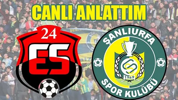 Anagold 24Erzincanspor: 2 - Şanlıurfaspor: 3