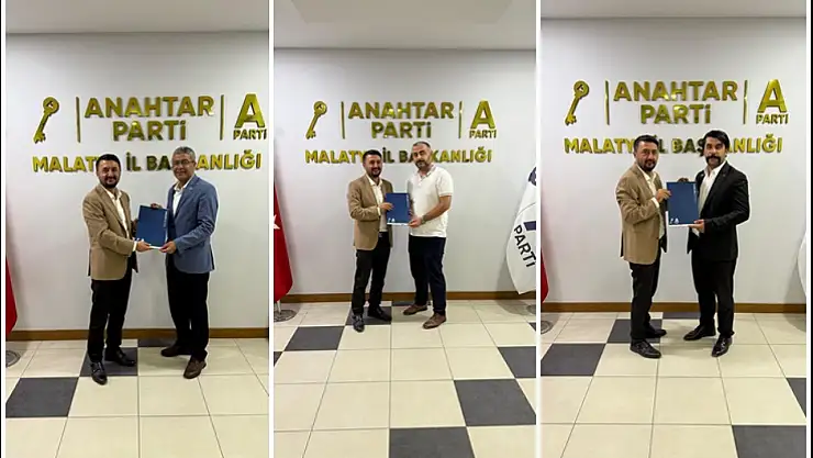 Anahtar Parti Malatya İl Başkanlığı'nda Yeni Görevlendirmeler