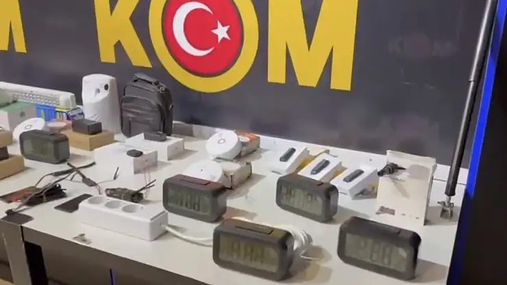 Ankara'da Kaçak Dinleme ve Görüntü Cihazı Operasyonu: 1 Gözaltı