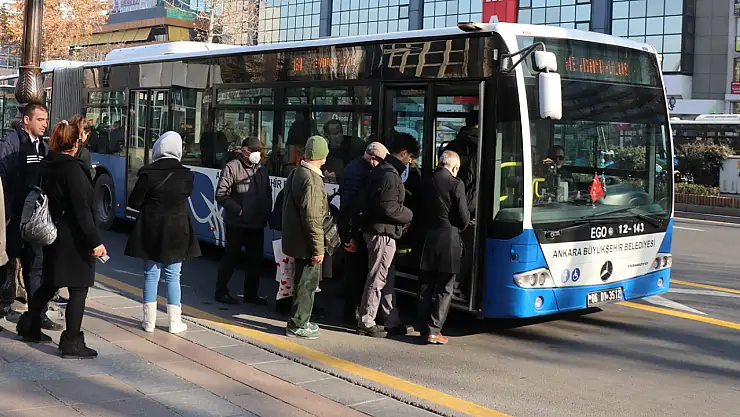 Ankara'da toplu ulaşıma zam
