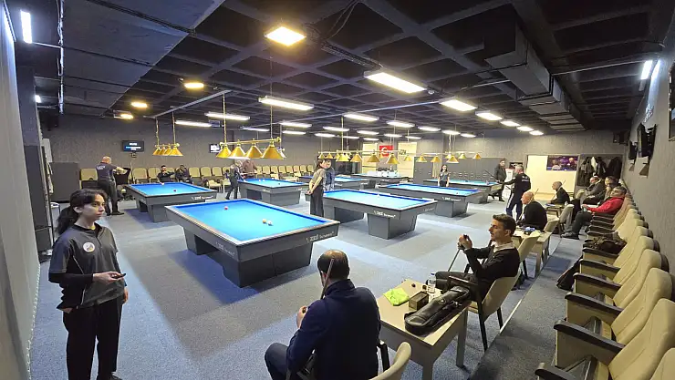Arslantepe 3 Bant Bilardo Turnuvası Başladı