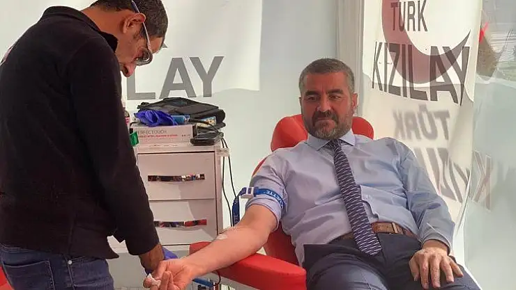 Avşar'dan Kan Bağışı