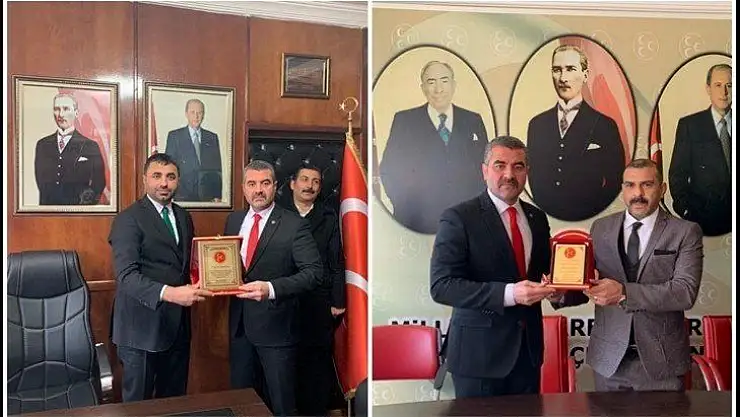 Avşar'dan Samanlı Ve İlhan'a Hayırlı Olsun Ziyareti