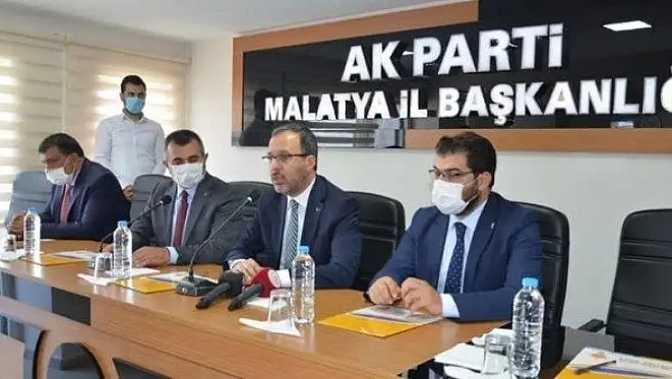 Bakan Kasapoğlu Malatya'da