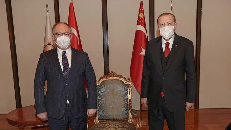 Başkan Bilgin Cumhurbaşkanı Erdoğan İle Bir Araya Geldi…