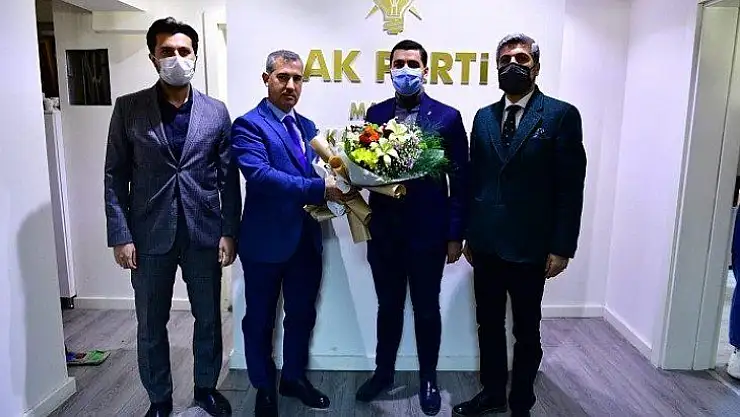 Başkan Çınar'dan Ak Parti İl Kadın Ve Gençlik Kollarının Yeni Başkanlarına Hayırlı Olsun Ziyareti