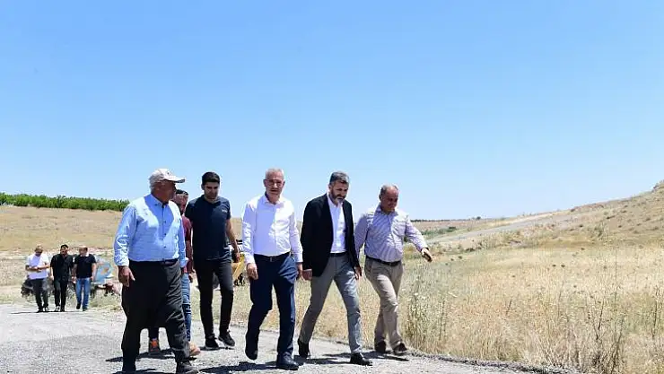'Başkan Çınar,'Tohma mahallemizin ulaşım ağını baştan aşağıya yeniliyoruz'