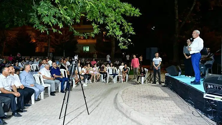 Başkan Çınar: Yeşilyurt Akşamları, Sokak Konserlerimizle Bir Başka Güzel