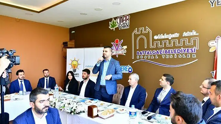 Başkan Çınar: ' Yeşilyurt ve Battalgazi'den emin olun'