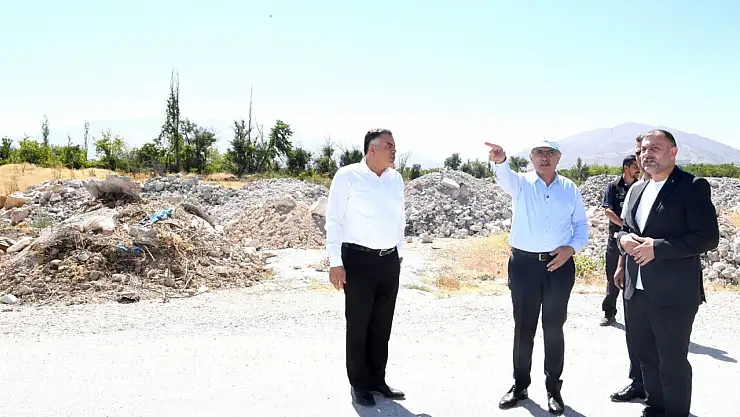 Başkan Er, 'Kaçak hafriyat dökümüne asla müsaade etmeyeceğiz'
