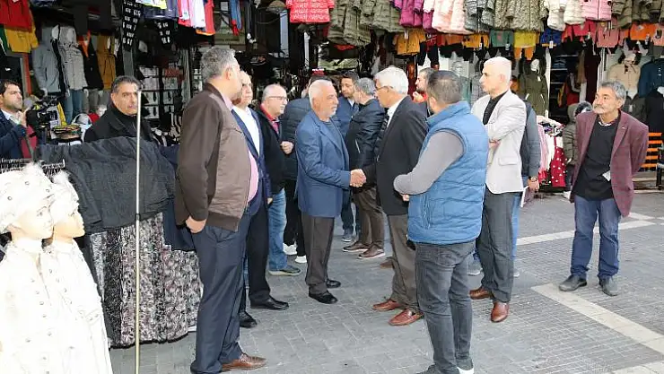 Başkan Güder, Esnafların Sıkıntılarını Dinledi