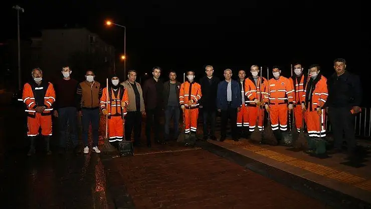 Başkan Güder'den Temizlik İşleri Personeline Zam Müjdesi
