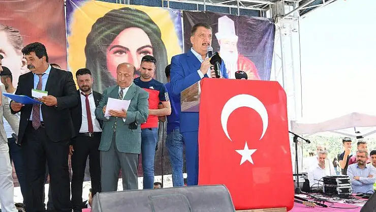 Başkan Gürkan Adıyaman'da Apaziz Dede anma etkinliklerine  katıldı