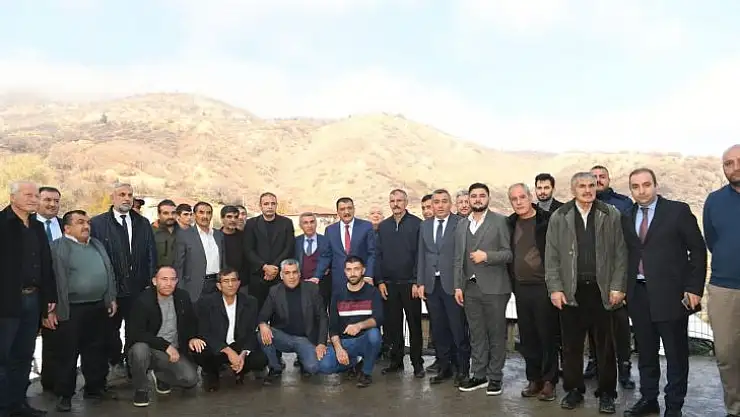 Başkan Gürkan Akçadağ Mahalle Muhtarları ile bir araya  geldi