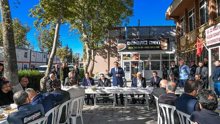 Başkan Gürkan, Özsan Sanayi Sitesi Esnafını Ziyaret Etti