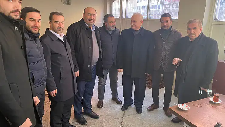 Başkan Kahveci Yeni Şire Pazarı Esnafını Ziyaret Etti