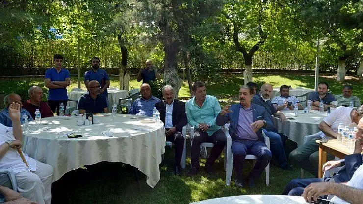 Başkan Keskin Yeni Sanayi Sitesinde İstişare Toplantısında Konuştu