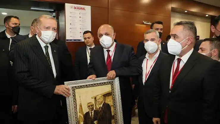 Başkan Zelyurt'un Cumhurbaşkanı Erdoğan ile 'Doğanşehir' Sohbeti