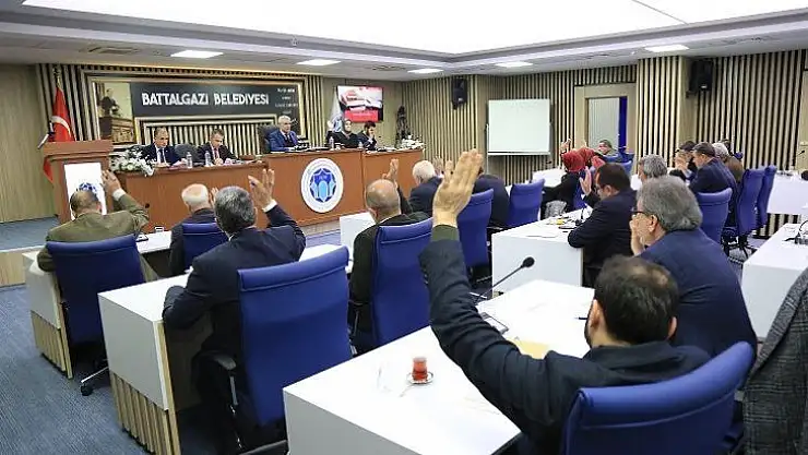 Battalgazi Belediye Meclisi 2020 Yılının İlk Toplantısını yaptı
