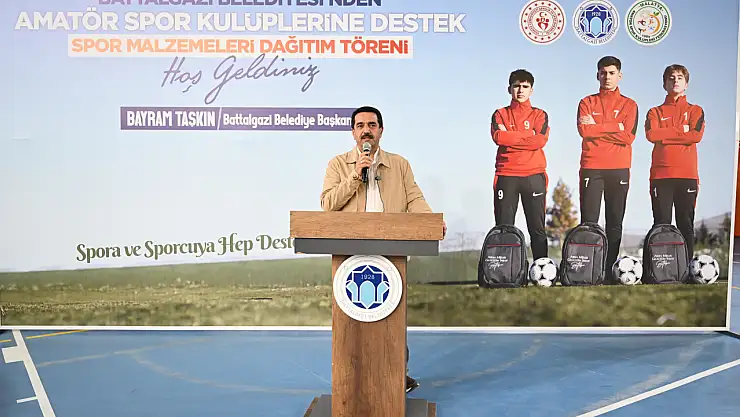 Battalgazi Belediyesi'nden Amatör Spor Kulüplerine 4,5 Milyon Tl'lik Destek
