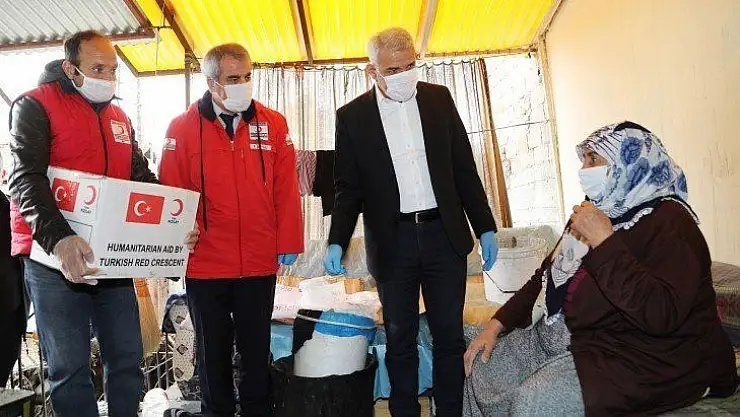Battalgazi Belediyesi Ve Kızılay, İhtiyaç Sahiplerini Unutmadı