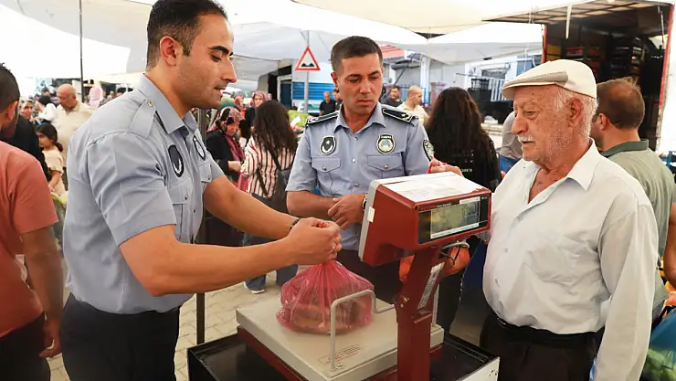 Battalgazi'de Pazar Yerlerine Hassas Terazi Uygulaması