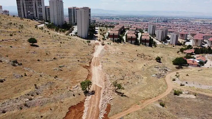 Battalgazi'de Yeni İmar Yolu Açma Çalışmaları Sürüyor