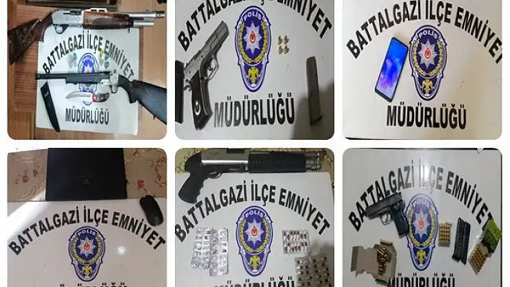 Battalgazi İlçe Emniyet Müdürlüğü Çalışmaları
