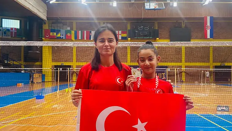 Battalgazi'nin Gururu Hatice Muhlise Doğan, Zagreb'de İkinci Oldu